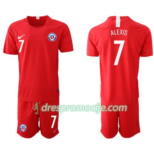Čile Dres ALEXIS 7 Dječji Domaći 2018/19 Kratkih Rukava Čile Dres ALEXIS 7 Dječji Domaći 2018/19 Kratkih Rukava